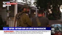 Kibboutz de Beeri: une équipe de BFMTV a suivi une famille de retour sur les lieux du drame