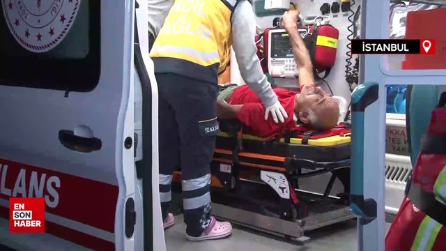 Beykoz'da kontrolden çıkan tır bariyere ve başka bir tıra çarptı