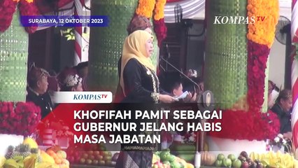 Khofifah Pamit sebagai Gubernur Jelang Habis Masa Jabatan