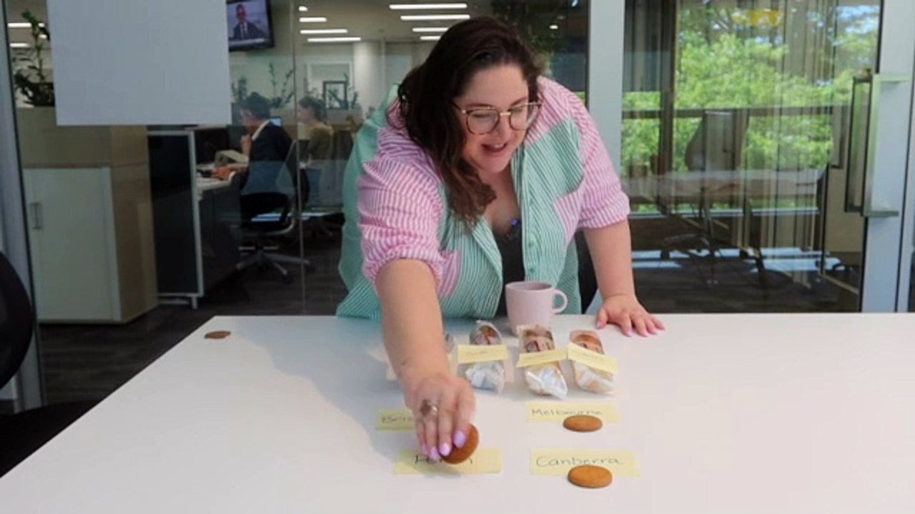 Ginger nuts with Amy