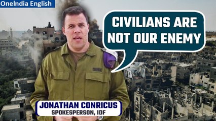 Télécharger la video: Israel-Gaza War: IDF Spokesperson Jonathan Conricus addresses combat operations | Oneindia News