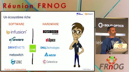 FRnOG 38 - Hadi Choueiry : Peering and Transit on Whitebox Switches