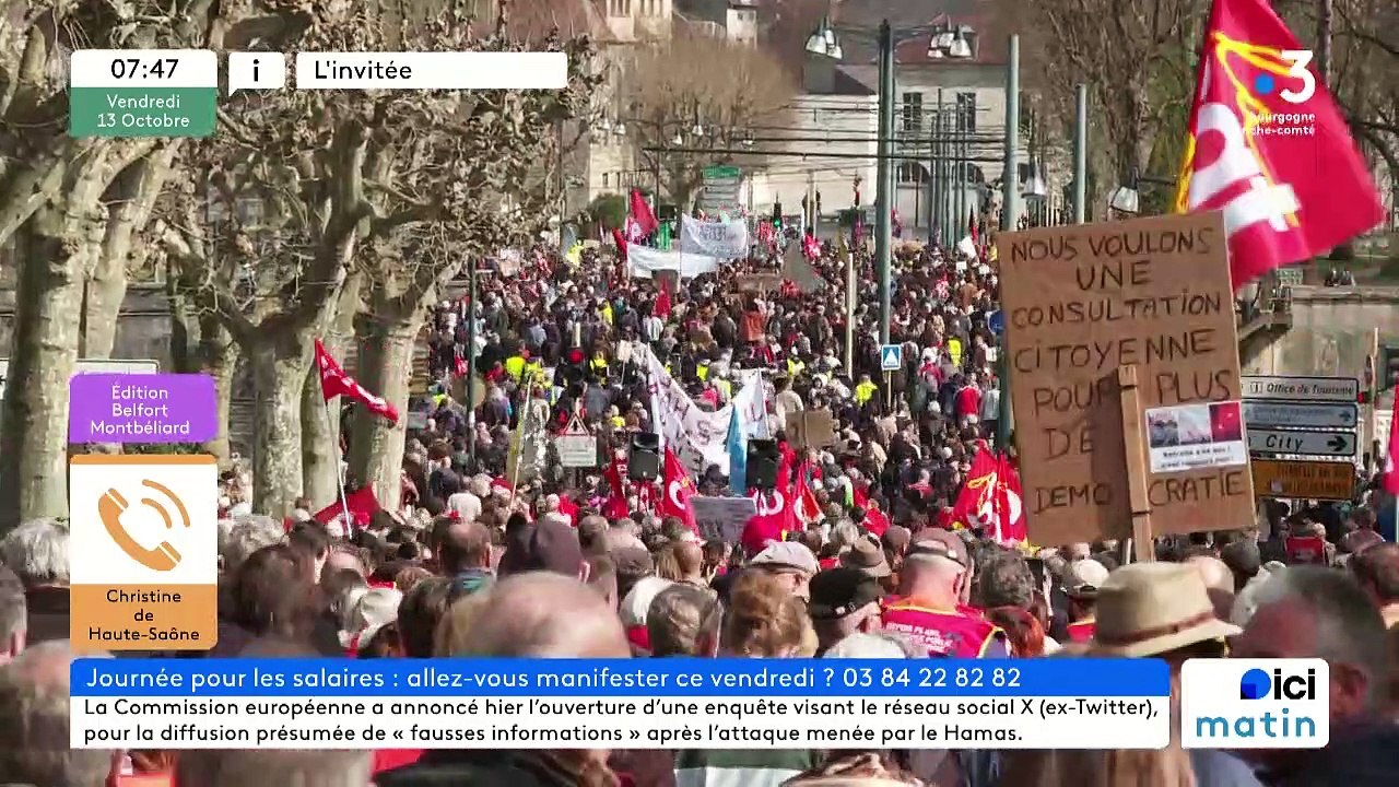 Mélanie Meyer, porte-parole CFDT interprofessionnelle Pays de Montbéliard