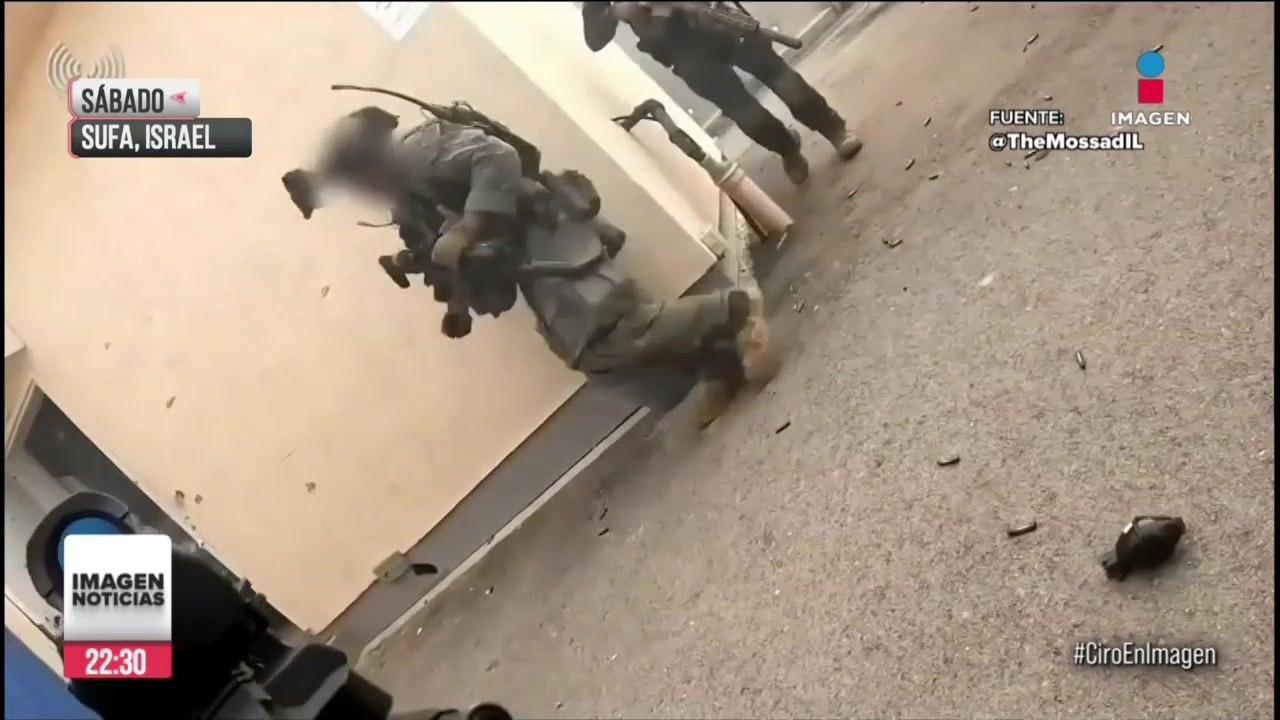 Ejército de Israel difundió imágenes de las incursiones que hizo tras ser atacados por Hamás