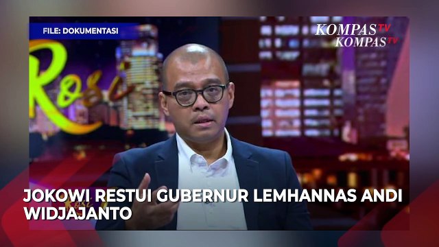 Jokowi Soal Gubernur Lemhannas Andi Widjajanto Masuk Timses Ganjar