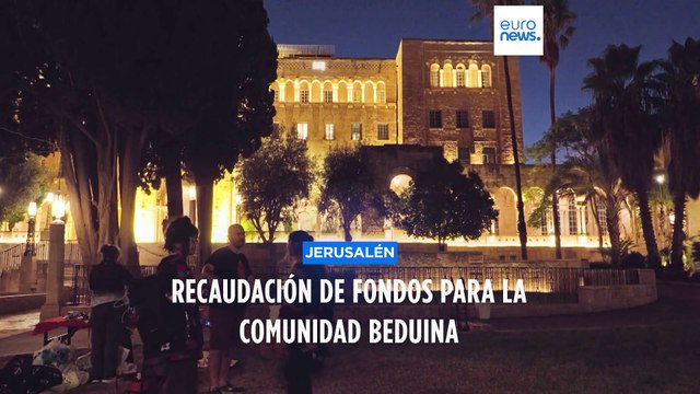 Voluntarios recogen ayuda para la comunidad beduina del sur de Israel