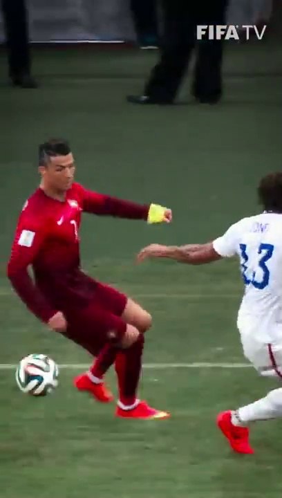 Skills + armband Cristiano Ronaldo _ #Shorts   Cristiano Ronaldo's Goal-Scoring Masterclass"