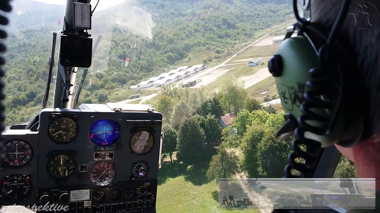 emGAZELA H-45 (SA342) Soko - Poligon Kontejnersko Manjača 2023