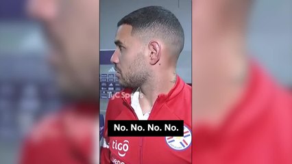 Sanabria denies spitting at Messi