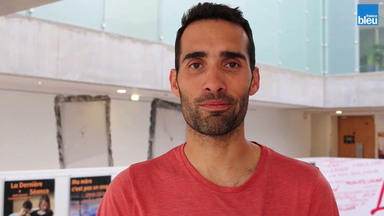 Les encouragements de Martin Fourcade au XV de France de rugby