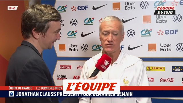 Clauss, Coman et Kolo Muani d'entrée contre les Pays-Bas - Foot - Quali. Euro