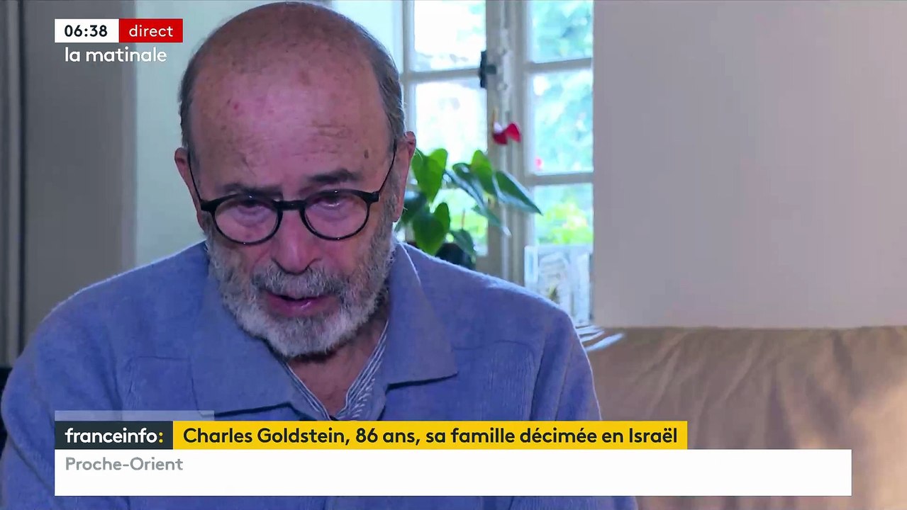Attaque du Hamas - Le témoignage bouleversant de Charles Goldstein, président du conseil des communautés juives de Seine-et-Marne: "Mon cousin a été retrouvé calciné, les 4 autres personnes de la famille ont disparu" - VIDEO