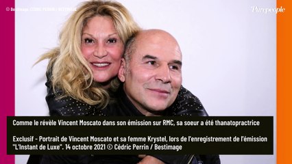Vincent Moscato : Sa soeur a été thanatopractrice, un métier très particulier