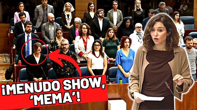 Ayuso corta el show de la ‘Mema’ Mónica García con una somanta de zascas que escuece a la izquierda