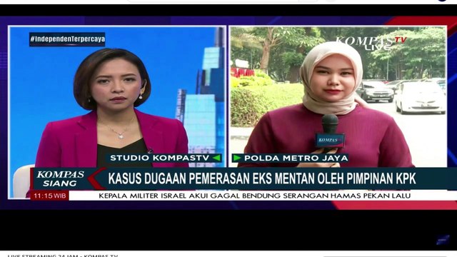 Kasus Dugaan Pemerasan SYL, Polda Metro Jaya Periksa Ajudan Ketua KPK Firli Bahuri