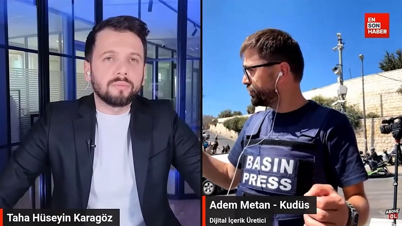 Cuma namazı öncesi gözler Kudüs'te: Adem Metan Ensonhaber yayınında güvenlik önlemlerini anlattı