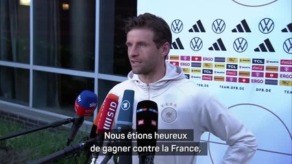 Allemagne - Müller "La victoire contre la France a donné un peu d’élan au nouveau projet”