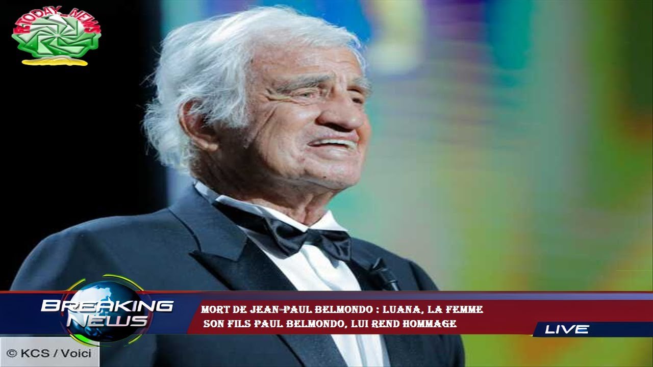 Mort de Jean-Paul Belmondo : Luana, la femme  son fils Paul Belmondo, lui rend hommage