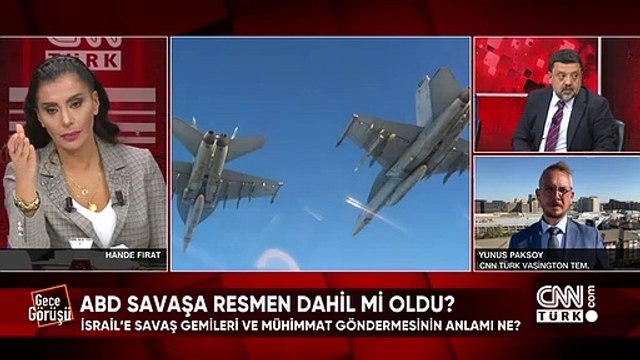 Biden'ı Türkiye korkusu mu sardı? ABD savaşa resmen dahil mi oldu? Hamas büyük savaşın bahanesi mi? Gece Görüşü'nde konuşuldu