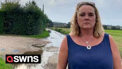 Leaking pipe still gushing five months after family reported to authorities