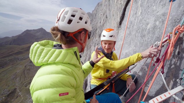 Ladevant a réussi l'enchaînement de Wogü, paroi mythique des Alpes - Escalade - Wogü
