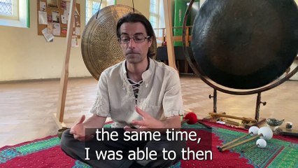 Sound engineer Alexander Fioravante explains the healing powers of a gong bath