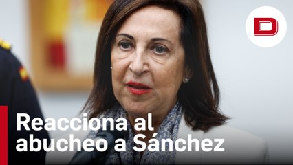 Robles asegura que los que pitaron a Sánchez en el 12-O «faltaron el respeto a España en su conjunto»