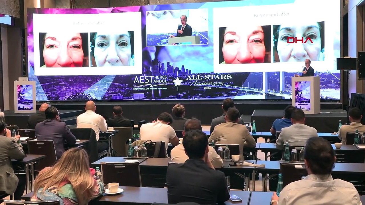 DES CHIRURGIENS DU MONDE ENTIER ONT PARTICIPÉ AU 5ÈME SYMPOSIUM INTERNATIONAL D'ESTHÉTIQUE DE STANBUL