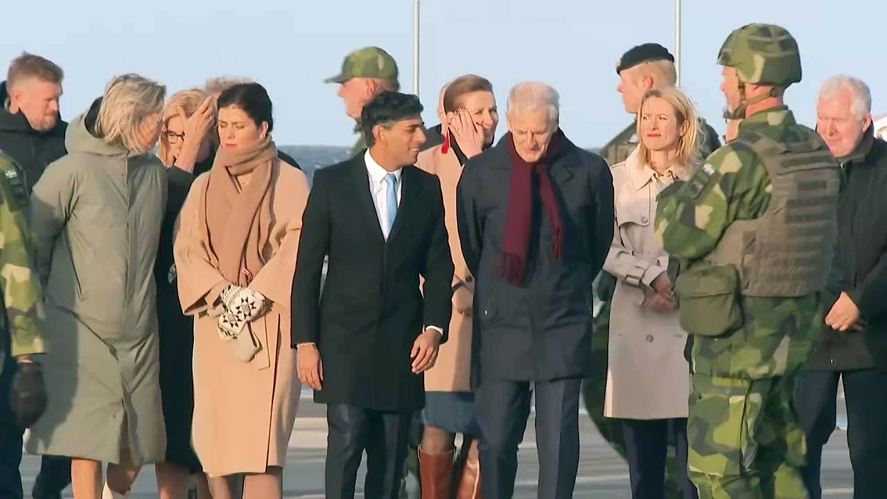 PM meets Joint Expeditionary Force heads of state in Sweden