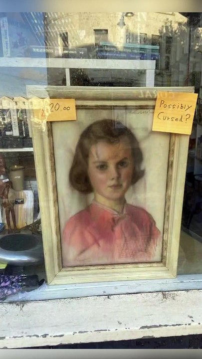 'Cursed' painting