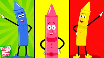 Crayon Magic: Learning Colors with the Color Song + More Educational Videos for Kids
