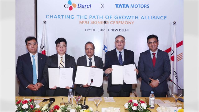 [기업] CJ대한통운 인도 타타모터스와 물류 협력 강화 / YTN