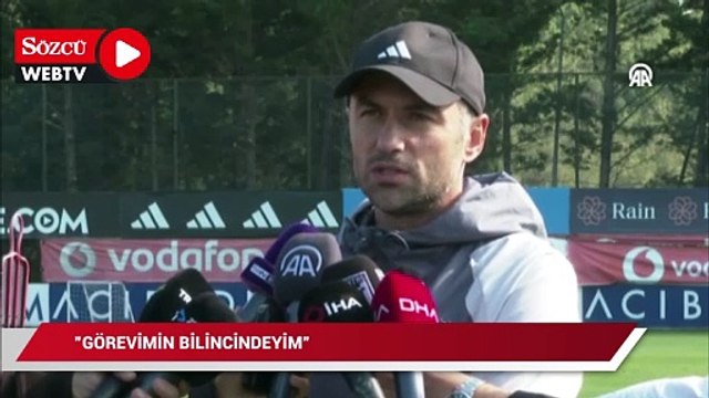 Beşiktaş Teknik Sorumlusu Burak Yılmaz: Görevimin bilincindeyim