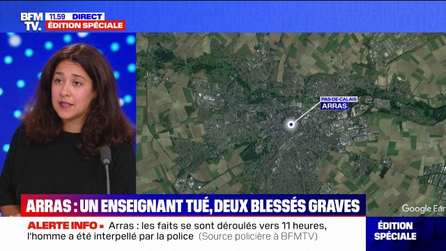 Arras: un homme armé d'un couteau a attaqué un lycée en criant Allahou Akbar