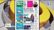 Titulares de prensa Dominicana del vierners 13 de octubre | Hoy Mismo