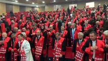 Kastamonu Üniversitesi'nde 356 öğretim üyesi cübbelerini giydi