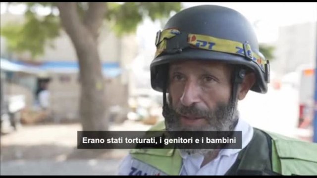 L'orrore nei racconti di un volontario israeliano a Sderot
