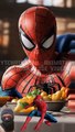 Spiderman eat All Character #avengers #marvel #viral