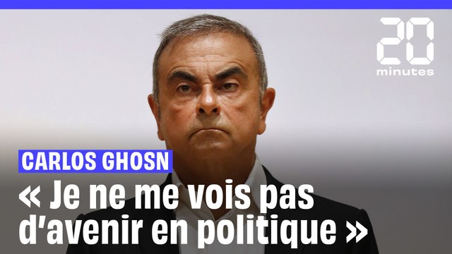 « Je ne me vois pas d'avenir en politique » raconte Carlos Ghosn, héros d'une BD, à « 20 Minutes »