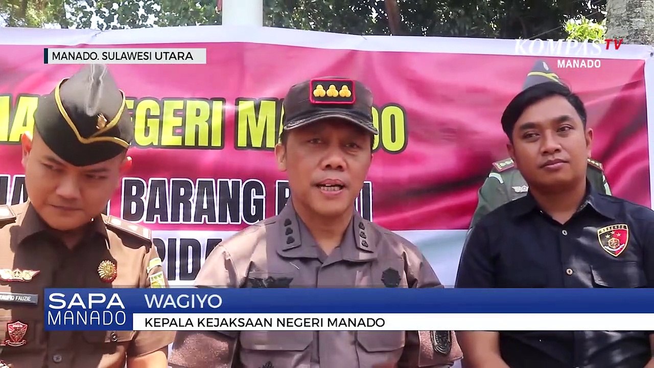 Pemusnahan Ribuan Barang Bukti Kejahatan Tindak...