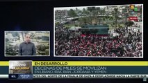 Decenas de miles de personas se manifestaron en apoyo a Palestina