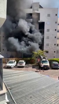 فيديو لآثار القصف على عسقلان