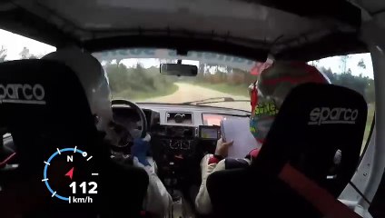 El piloto soriano Agustín Álvaro, segundo en el Rally de Madrid