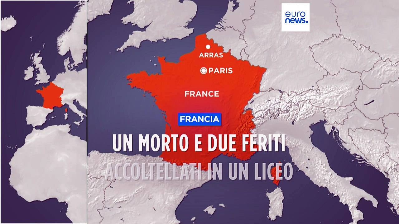 Un morto e due feriti gravi accoltellati in un liceo di Arras, nel nord della Francia