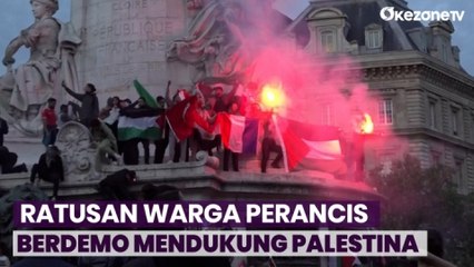 Ratusan Warga Perancis Mengecam Tindakan Militer Israel di Gaza