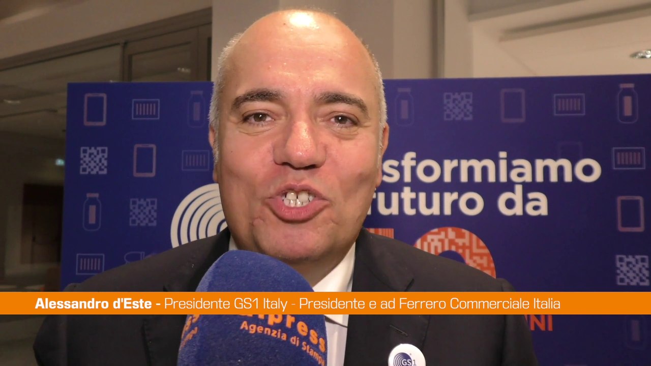 Gs1, D'Este "Codice a barre ha cambiato nostra vita, futuro radioso"