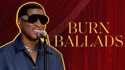 Babyface Responds to Roasts & Proves R&B Isn't Dead with Smooth Improv Lyrics | Burn Ballads | ELLE