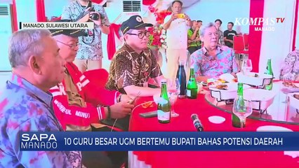 10 Guru Besar UGM Bahas Potensi Dan Pembangunan Berkelanjutan Bersama Bupati Minut