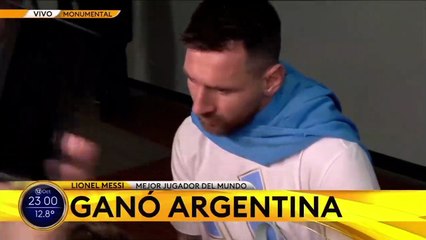 Messi, tras recibir un escupitajo de Antonio Sanabria: "No sé quién es"