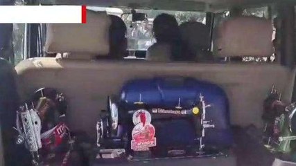 छतरपुर: पुलिस की टीम ने पकड़ी सिलाई मशीन, कांग्रेस विधायक पर वितरण कराने का लगा आरोप